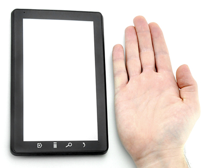 7 inches is the Goldilocks of tablets - Just right!
