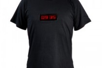 Video: LED Shirt With Time and Programmable Message Display  [CVSB-G345]