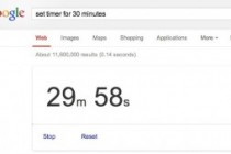 Use Google as a Timer with a Simple Search Command