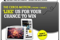 Like Us to Win Quad Core Android Tablet + Phone – Ceros Motion From Chinavsion