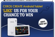 Like & Win 7 Inch Dual Core Android Tablet – “Ceros Create” From Chinavasion!