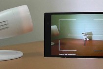 Fujitsu’s high-tech light bulb shines data on objects