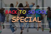 Back to School Special, Start Now!